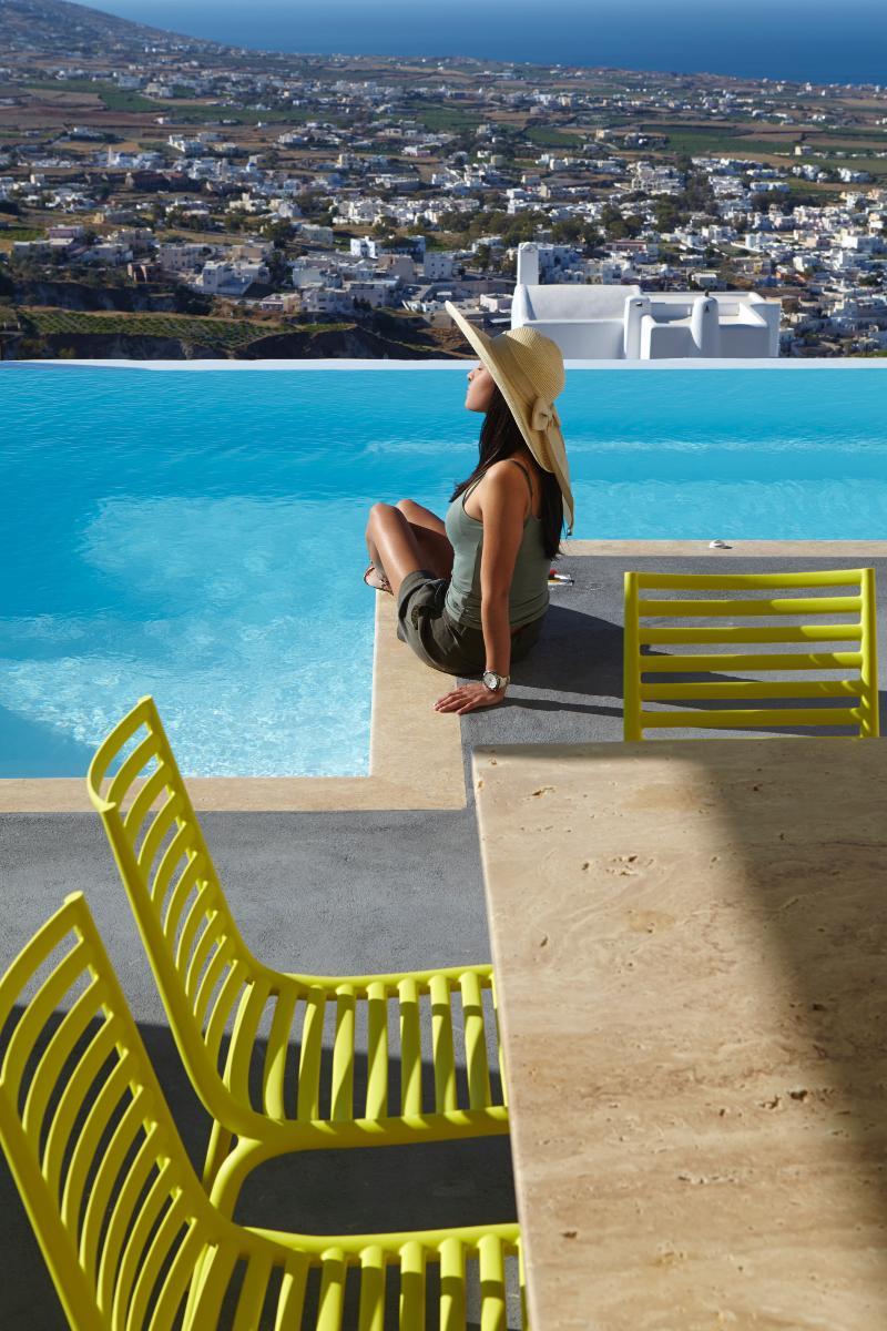 North Santorini A Luxury Spa Hotel Pyrgos Kallistis Luaran gambar