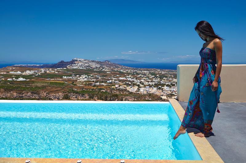 North Santorini A Luxury Spa Hotel Pyrgos Kallistis Luaran gambar